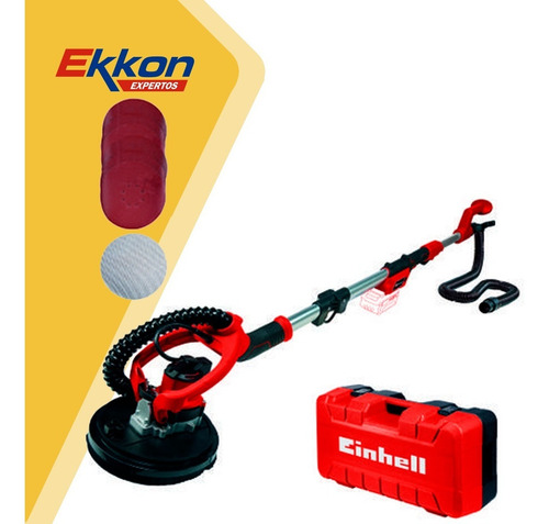 Imagen 3 de 8 de Lijadora De Altura Einhell S/ Bat 18 V Te-dw 18/225 Li -solo