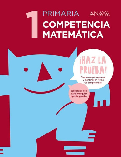 Competencia Matemãâ¡tica 1., De Cañas Sánchez, Piedad. Editorial Anaya Educación, Tapa Blanda En Español