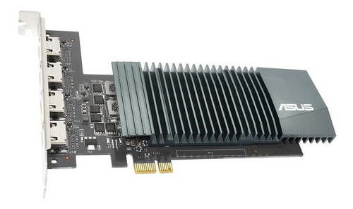 Tarjeta De Video Asus Nvidia Gt710 2gb 4 Puertos Hdmi Ddr5
