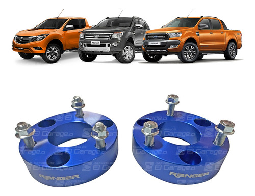 Kit Levante Delantero Aluminio Ford Ranger / Mazda Bt50