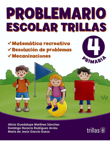 Problemario Escolar Trillas 4 Primaria - Martínez Sánchez