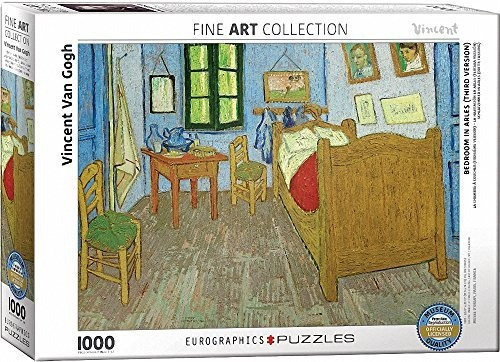 Eurographics Bedroom At Arles De Vincent Van Gogh (1000 Piez