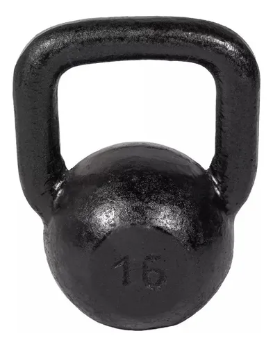 Kettlebell Pintado Dumbell 16kg Funcional Sumô Agachamento Cor Pr...