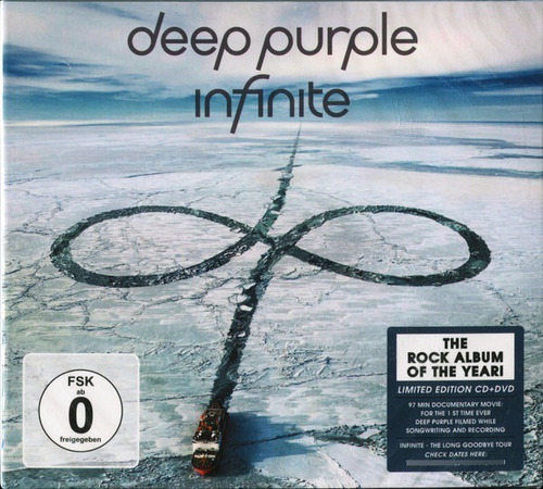 Deep Purple Infnite Deluxe Cd + Dvd Nuevo Import Ian Gillan