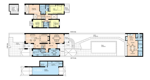 Casa Tipo Chalet En Lote De 432 M2 En Rodriguez Peña Al 900 - 3 Cocheras Piscina Quincho Parrilla