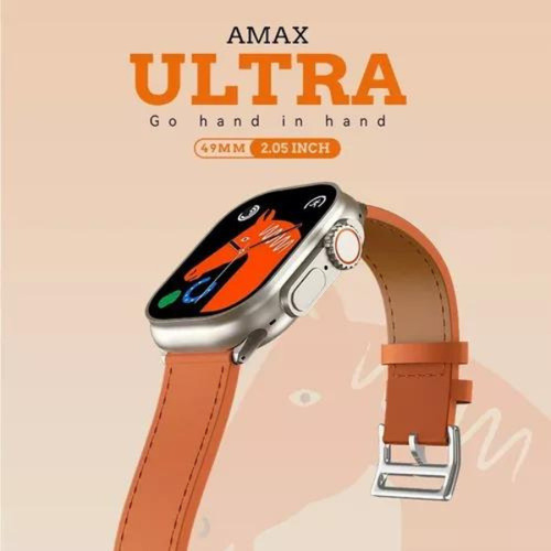 Imagem 3 de 8 de Amax Ultra Smartwatch + 1 Pulseira Brinde (preto)