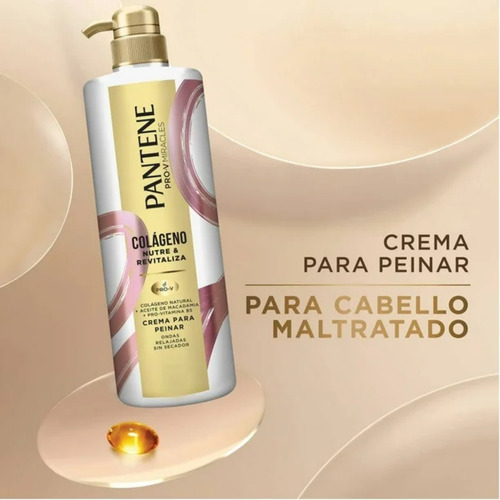 Crema Para Peinar Pantene Pro-v Miracles 20 Pzas De 510 Ml