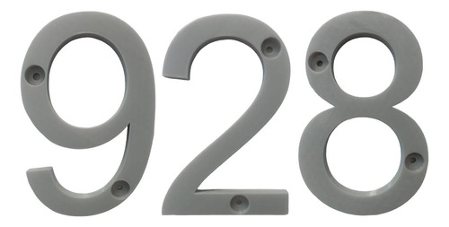 Números De Departamentos 3d, Mxdgu-928, Número 928,  17.7cm
