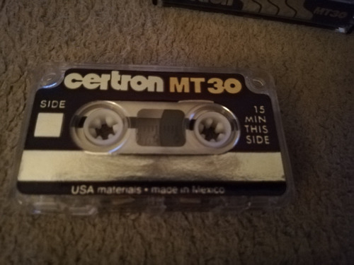 Micro Mini Cassettes Celtron Mt30 