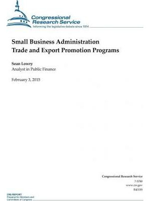 Libro Small Business Administration Trade And Export Prom...