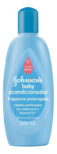 Acondicionador Johnson's Baby Fragancia Prolongada De 200ml