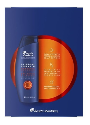  Head & Shoulders Clinical Strength Seca 382ml 2 Pack Shampoo