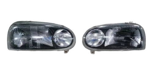 Faros Gti  Fondo Negro Envio Gratis Por Dhl