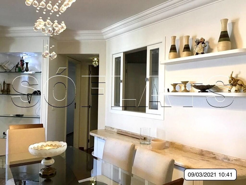 Imagem 8 de 15 de Flat Alto Padrão Em Moema, Com 03 Dorms - Sf34439