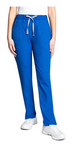 Pantalón Mujer Scorpi Life - Azul Rey - Uniformes Clínicos