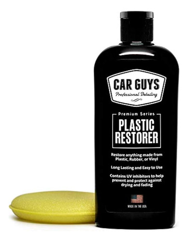 Restaurador De Plástico Car Guys: La Solución Definitiva Par