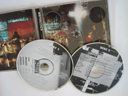 Metallica S & M Cd Doble Original 1999 S F Synphony Orchestr (Usado)