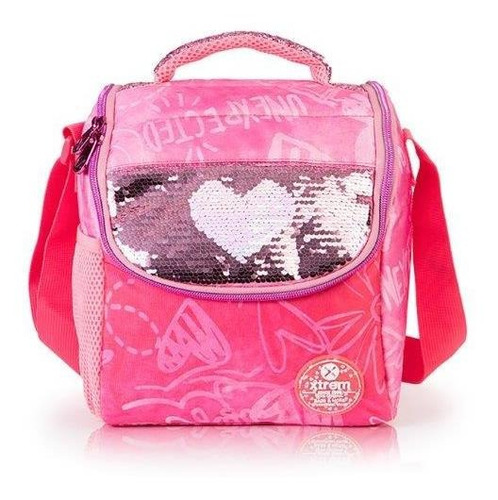 Lonchera Samsonite Xtrem Break 003 Heart Foil Rosa