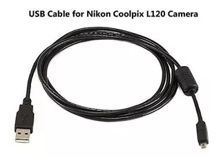 Cable Usb Para Camara Nikon Coolpix L120 Y Usb Cable De La C