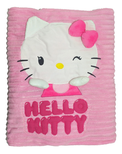 Cobija Para Niñas Térmica Hello Kitty Cama Sencilla
