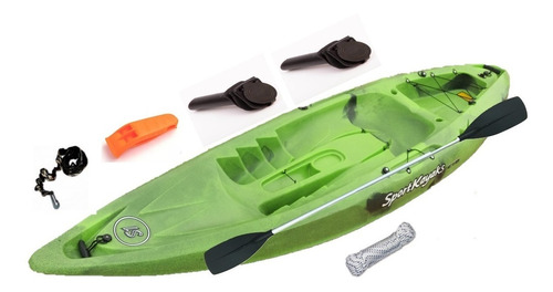 Kayak Sportkayaks S1 Simplo Posacañas Pesca Op. Rba Outdoor