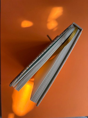 Cuaderno Artesanal A6 Bordado Kraft