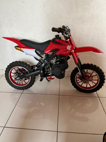 Mini Motocross Monster Partida Elétrica E Cordinha