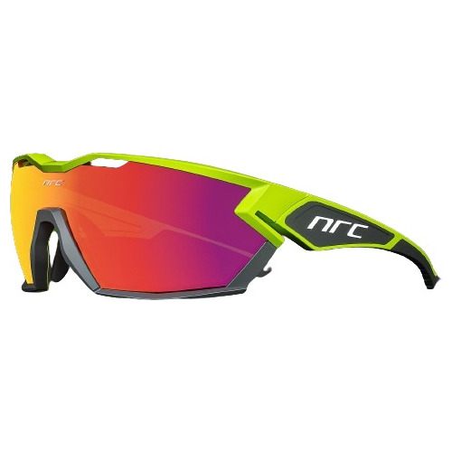 Lentes Ciclismo Nrc Polarizados Con 3 Lunas Intercambiables