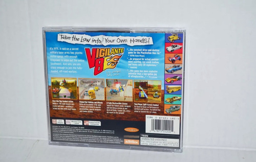 Vigilante 8 Playstation 1 Ps1 (Usado)