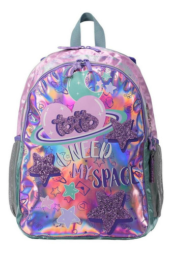 Mochila Pastel Galaxy Totto-morado Color Violeta