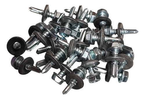 Tornillo Hexagonal Punta Broca Zincado 3/4 (19mm) 100u