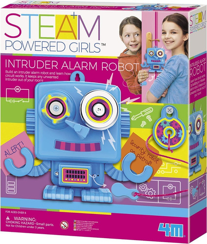 Kit Ciencia Robot De Alarma Niñas Steam Girls Toysmith