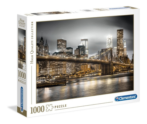 Rompecabezas Clementoni  - 1000 Piezas New York Skyline