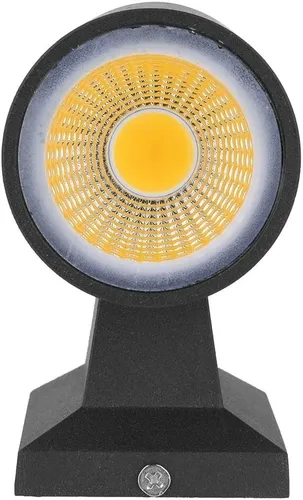Aplique Led Doble Cilindro Luz Pared Exterior
