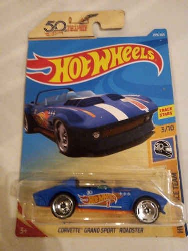 Hot Wheels | 2018 | 50 Aniv | Corvette Grand Sport Roadster 