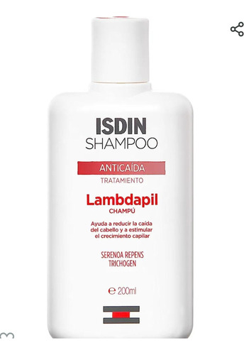 Shampoo Isdin Lambadapil  Anti Hairs Loss 200ml
