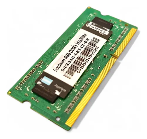 Memoria Ram Magnum Tech Ddr3 4gb 1600mhz S4g316-08512-br
