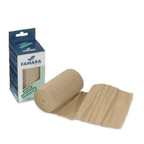 Imagem 2 de 2 de Atadura Linfopress Health Care 10cm X 2,70m Famara