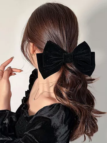 Laço Grande Para Cabelo Feminino Luxo Festa Casamento Xadrez