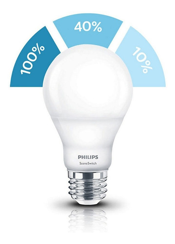 Lampara Led Philips Sceneswitch 3 Intensidades 9w