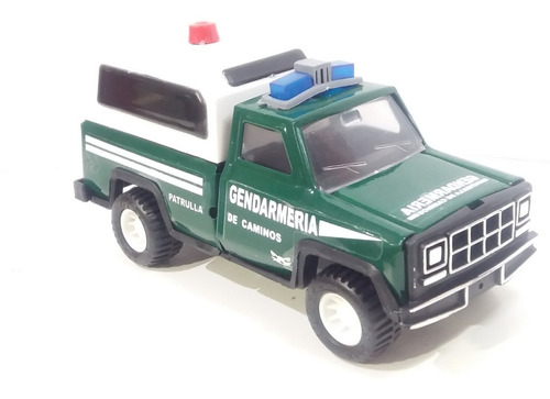 Camioneta Patrulla Gendarmeria Chapa Juguetes Metalicos