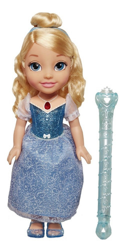 Disney Princesa Varita Mágica Muñeca Cenicienta 35cm Figura