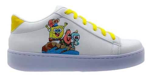 Tenis Bob Esponja Niños Para Niña Mujer Juvenil En Tendencia