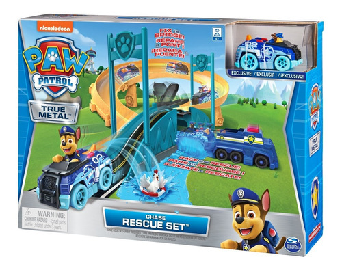 Paw Patrol True Metal Pista De Rescate Chase