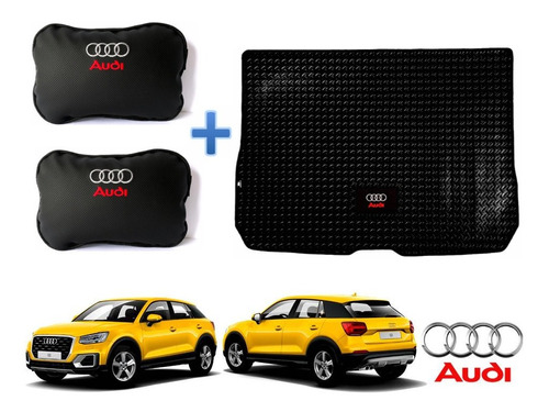 Tapete Cajuela + Cojines Audi Q2 2018 2019 2020 2021 2022