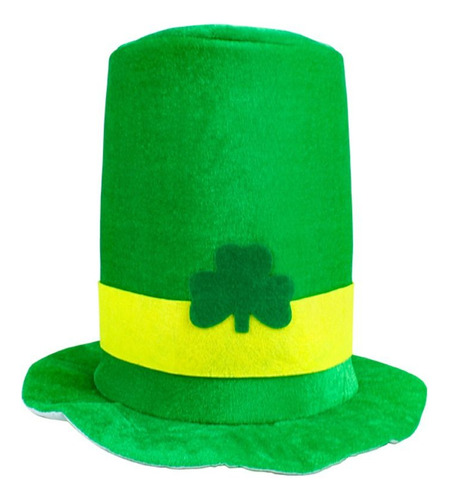 Sombrero De Copa Con Barba Falsa Para El Día De San Patricio