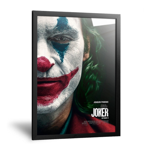 Cuadro Joker El Guasón Carteles Afiches De Cine Retro 35x50
