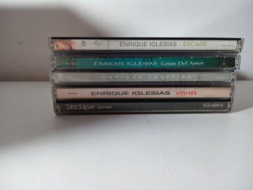 Lote De 5 Cds Enrique Iglesias Oferta 