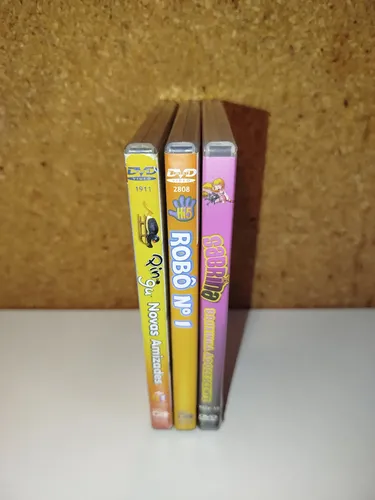 Lote 3 Mini Dvds Sabrina A Bruxinha Adolescente, Pingu E Hi5