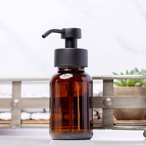 Dispensador De Jabón De Vidrio De 250 Ml Para Almacenamiento